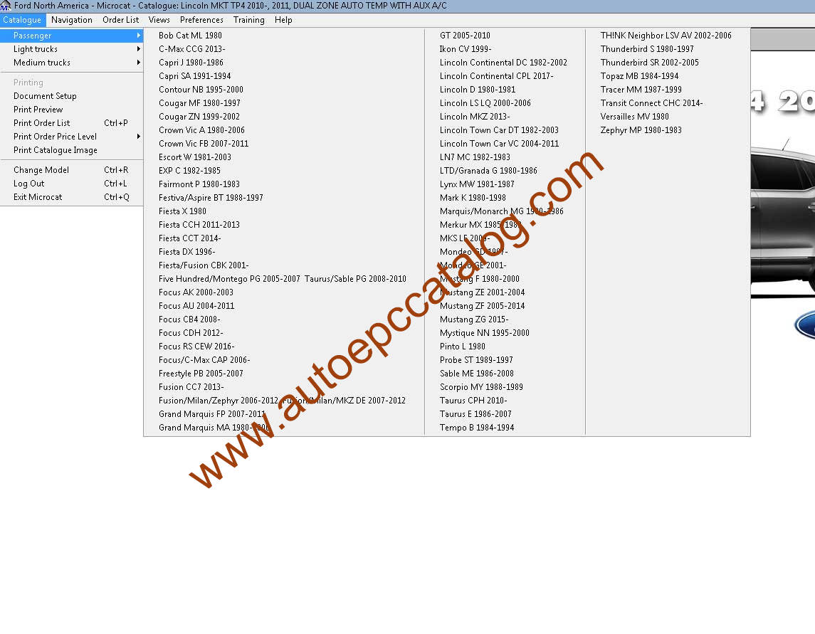 Mercedes parts catalogue download pdf