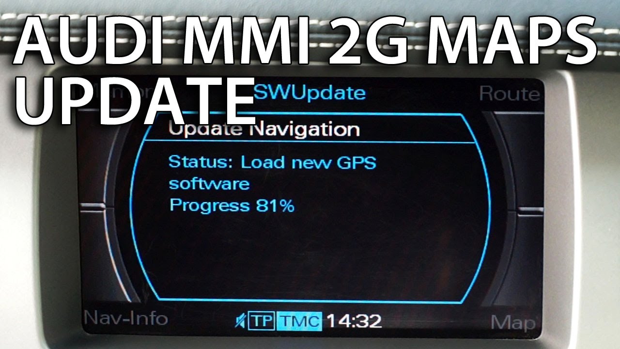 Audi a4 navigation update
